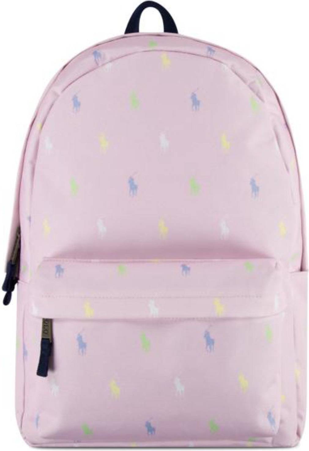 Polo Ralph Lauren Carmel Pink Pony Backpack - Rosa