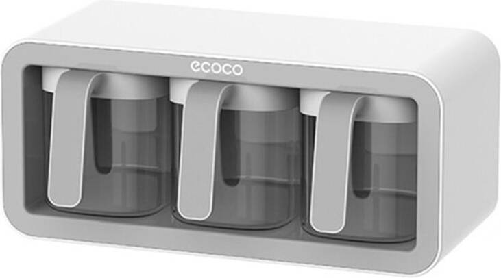 Exogio Wall Mounted Seasoning Box Storage Rack