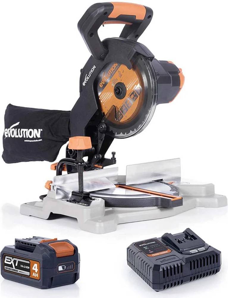 Evolution R185CMS-Li 18V Compound Mitre Saw