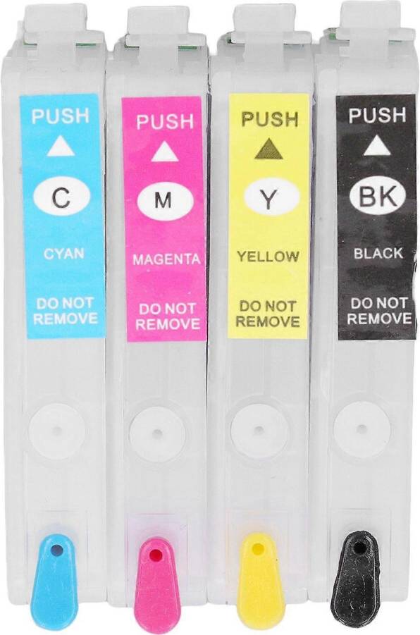 Kikidex Ink Cartridges Compatible Refill Replacement 4 Colors
