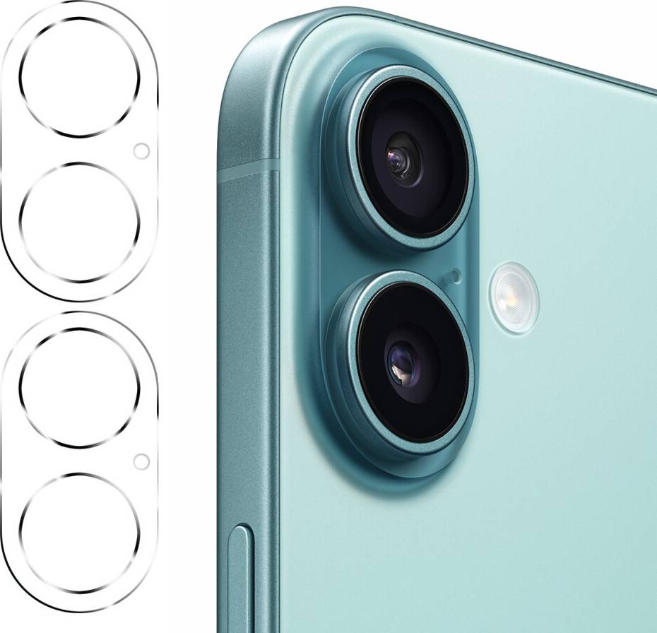 Transparent Camera Lens Protector For iPhone 17