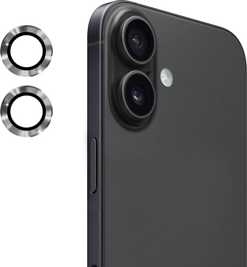 Titanium Grey Camera Lens Protector For iPhone 17