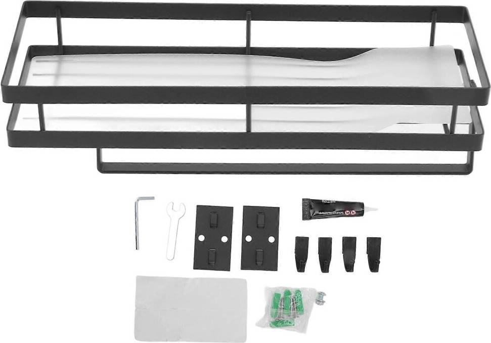 Kikidex Wall Mounted Spice Rack Multipurpose