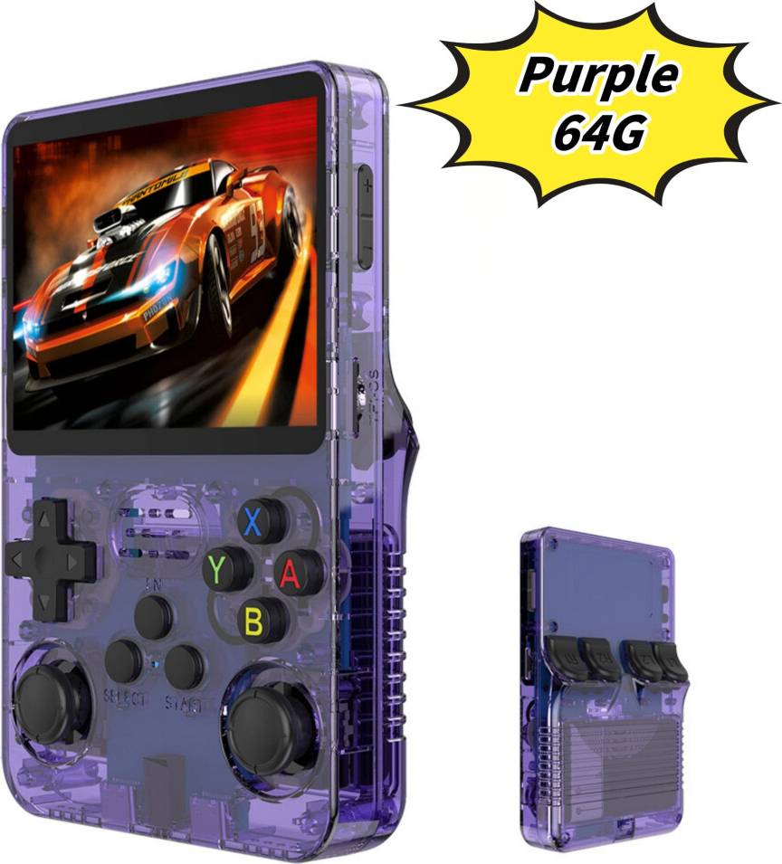R36S Handheld Game Console Large Screen