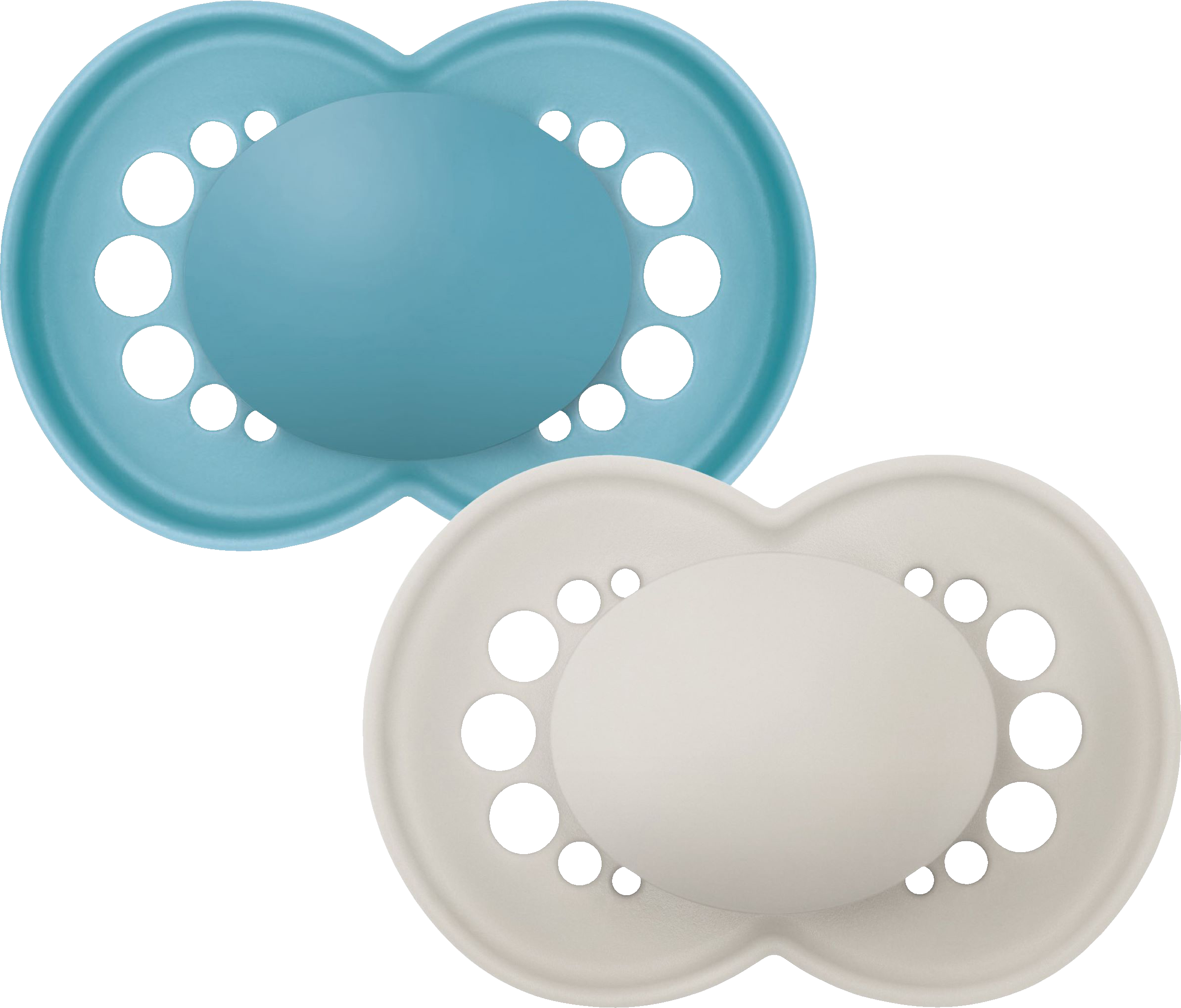 Orig Silk Pacifier 2-Pack Neutral
