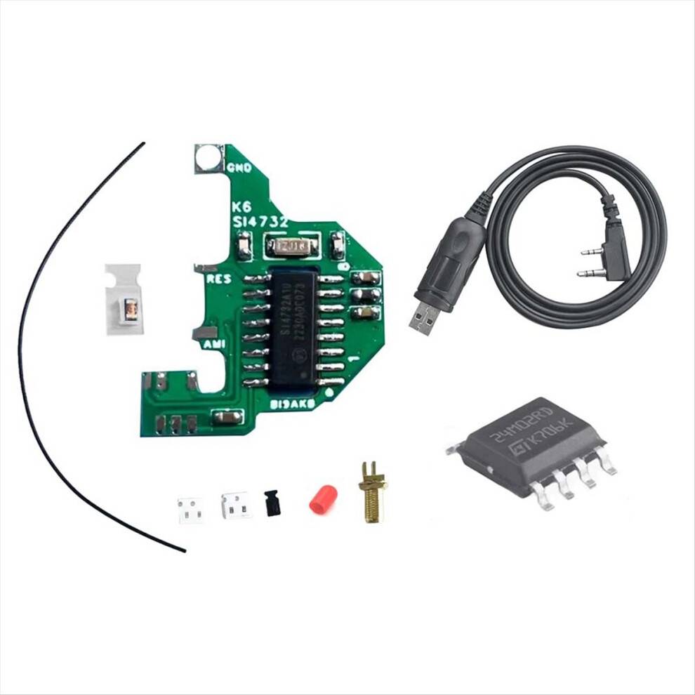 Typecat SI4732 Module Crystal Oscillator Chip Programming Cable