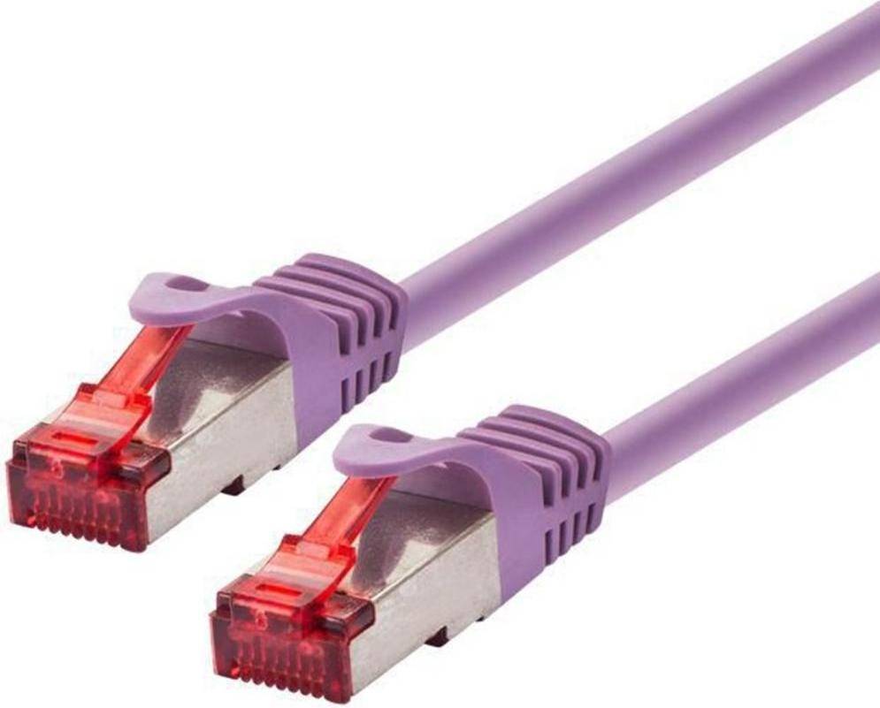 FTP Cat6 10m Câble Réseau Violet