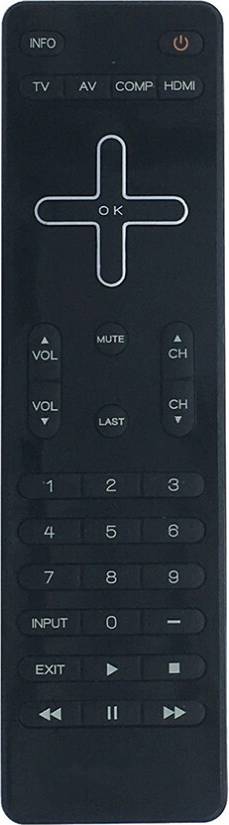 VR9 Remote Control for Vizio LED Smart TV
