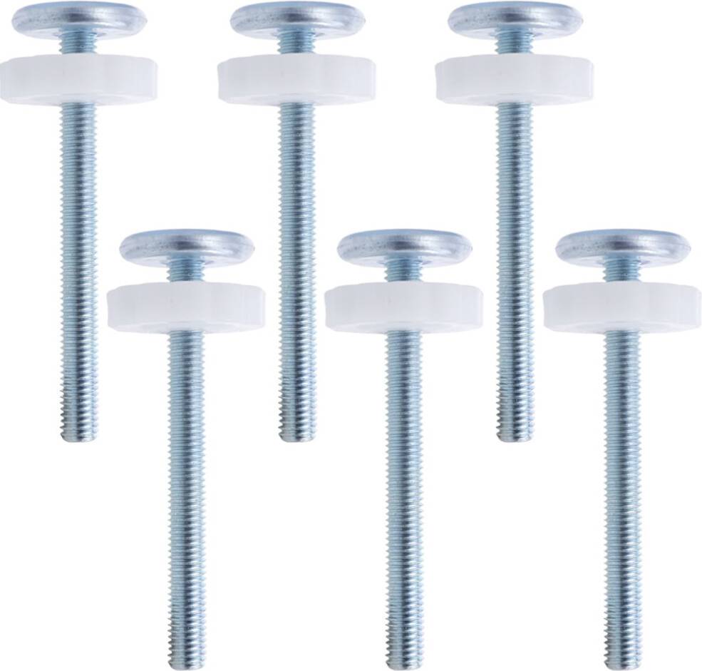 6pcs Threaded Rod Screw Pressure Mounted