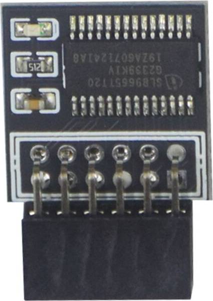 Saudism TPM 2.0 Encryption Security Module LPC-12PIN