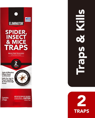 Single Use Spider Insect Traps 2 Count