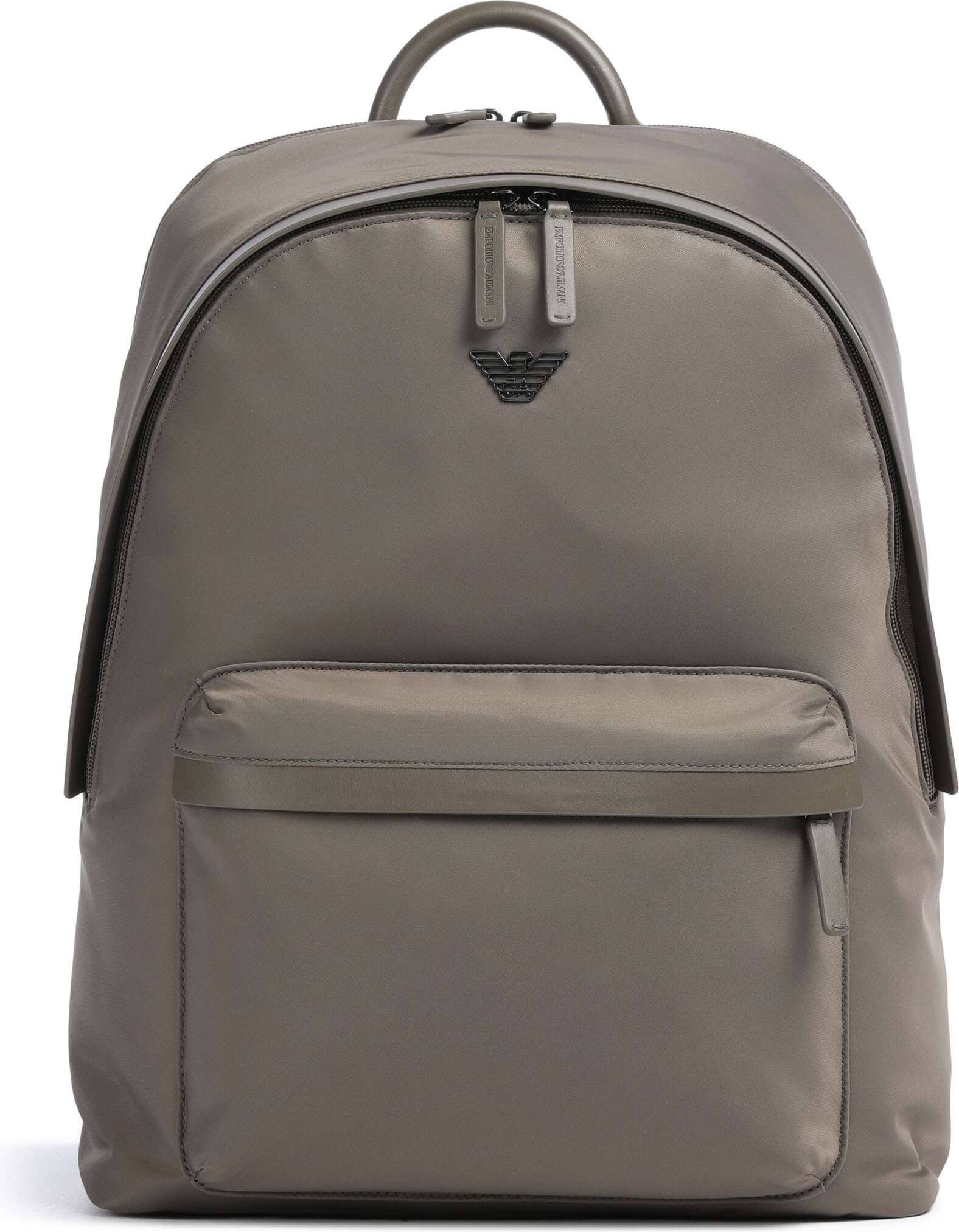 Emporio Armani ASV Nylon Rund Rygsæk - Brun