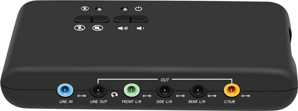 7.1 Channel External Sound Card USB