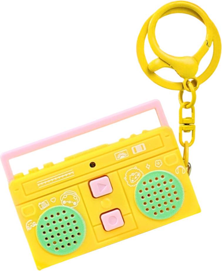 Retro Boombox Keychain