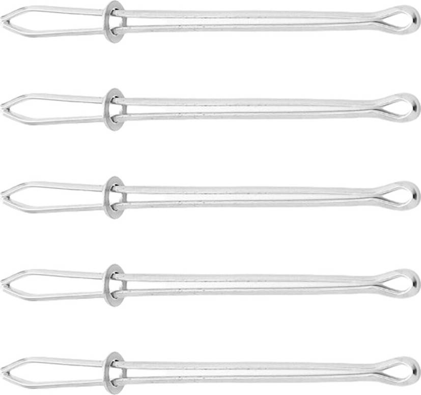 5Pcs Drawstring Threader Elastic Cord Clip Clamp