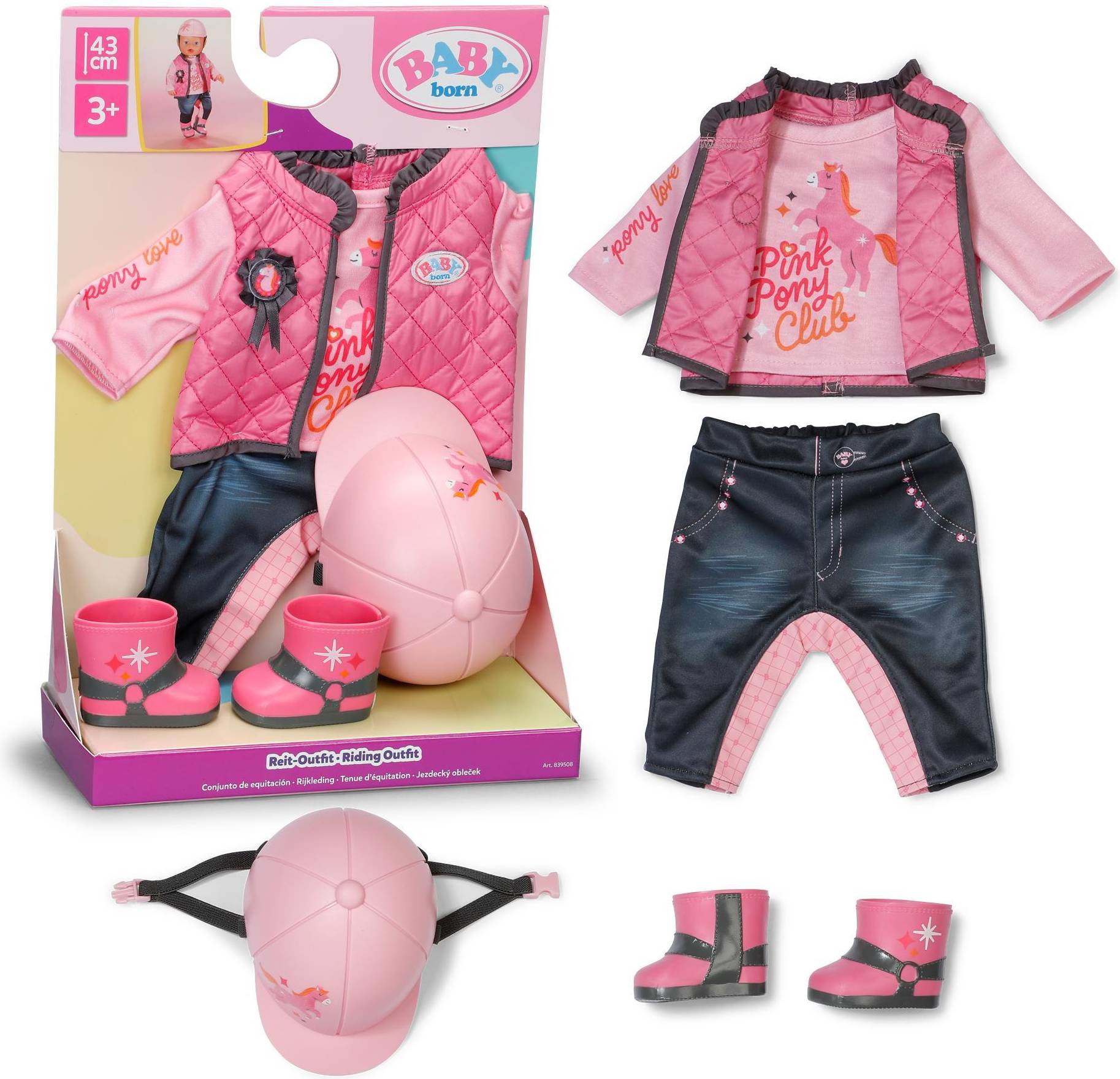 Baby Born Ridkläder