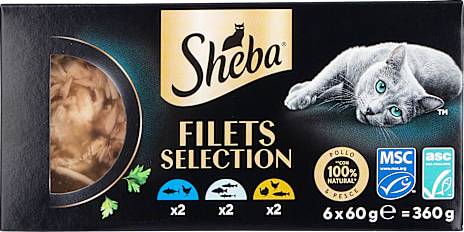 Sheba Adult Filet Multipack