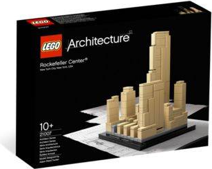 Lego architecture architecture LEGO Architecture Rockefeller Center 21007