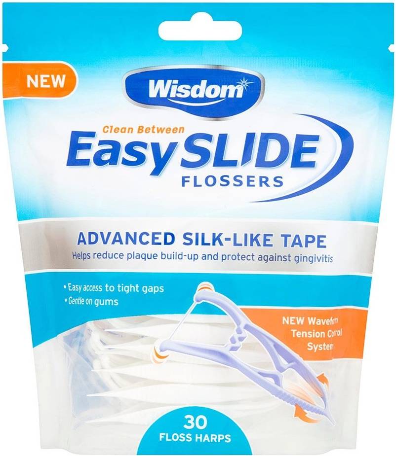 Clean Between Easy Slide Flossers 30-pack
