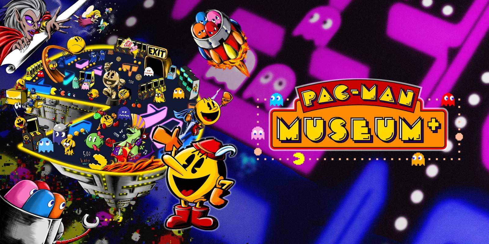 Playstation plus Pac Man Museum Plus PS4