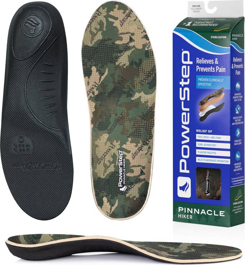 Arch support insoles PowerStep Hiker Insoles Arch Support Boot Orthotic Rigid Shell