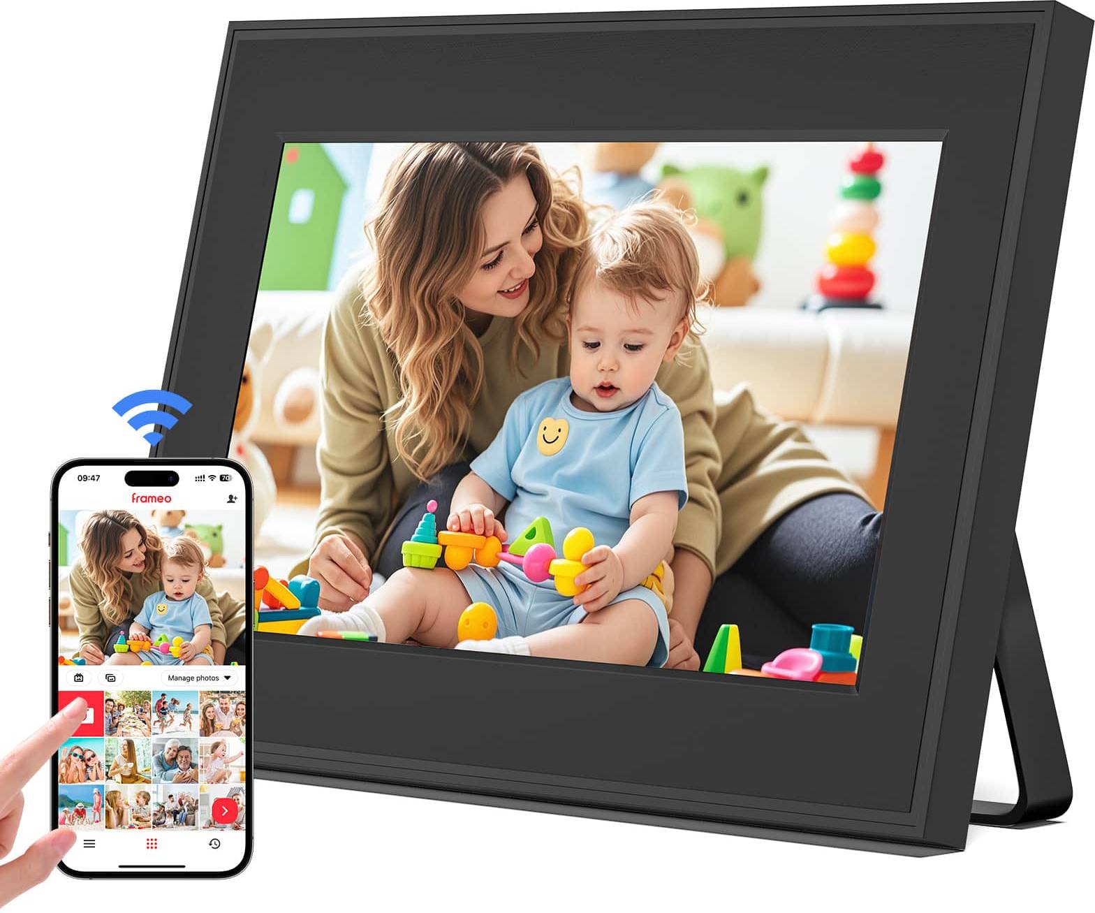 Wifi picture frame Sugift 10.1-Inch WiFi Digital Picture Frame