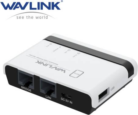 Wifi printer Wavlink 3 In 1 Usb Wireless Print Server