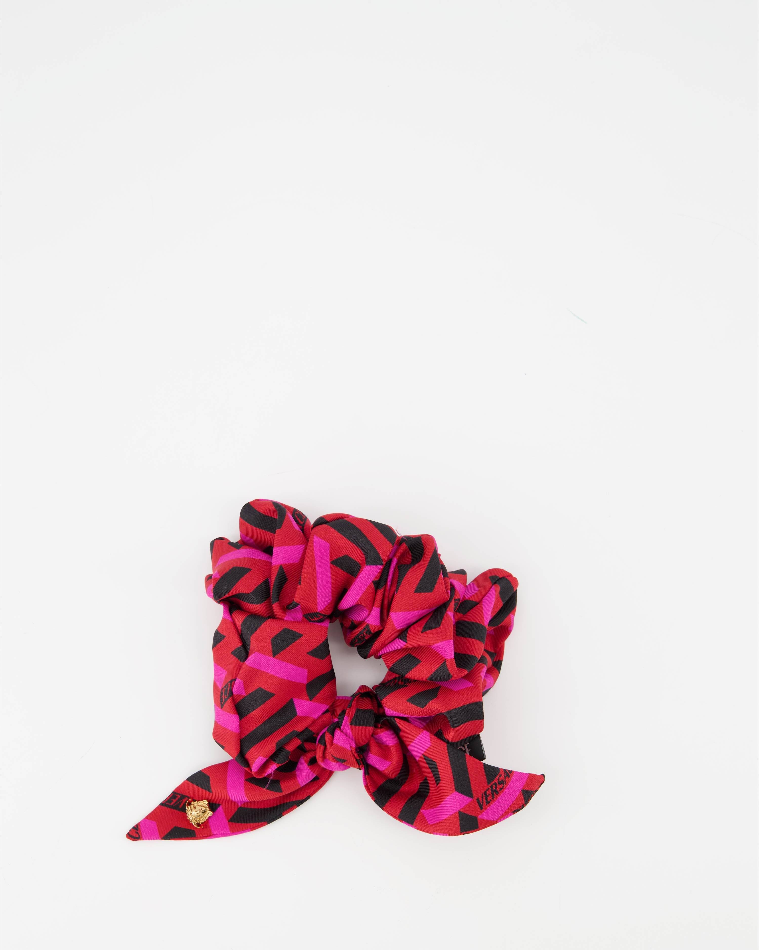 Versace Greca Elastic Scrunchie