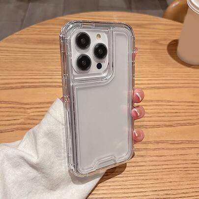 Shein Apple Basic Clear Phone Case