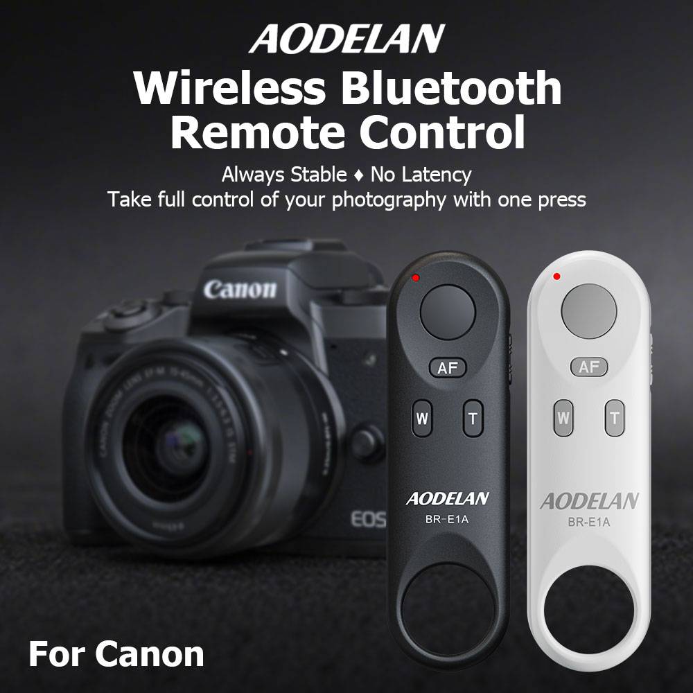 Canon r3 AODELAN Wireless Shutter Release Canon EOS R10 R8 R7 R6 R5C R3 R M50 M6II G5XII T7i SL2 SL3 200D 250D