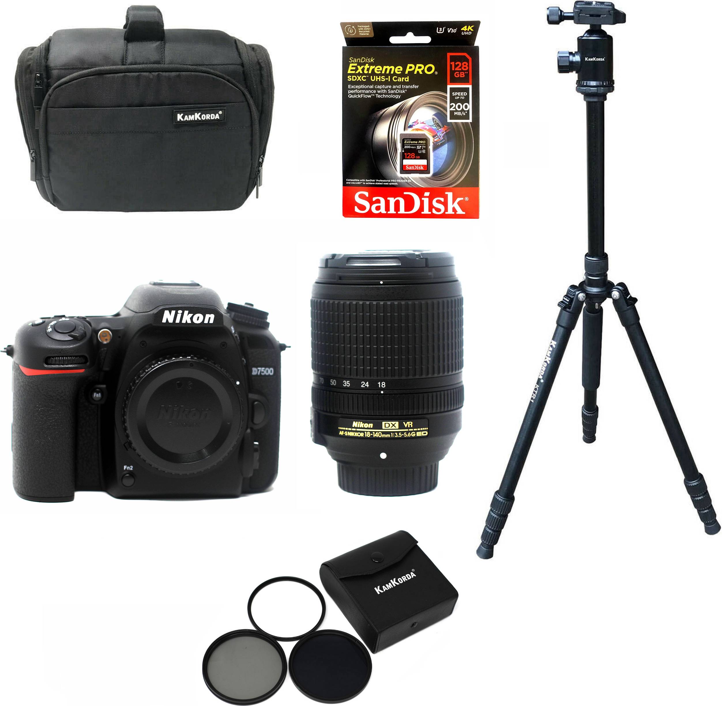 Nikon D7500 DSLR Camera Kit