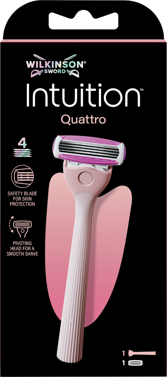 Wilkinson intuition Wilkinson Sword Intuition Quattro Womens Razor