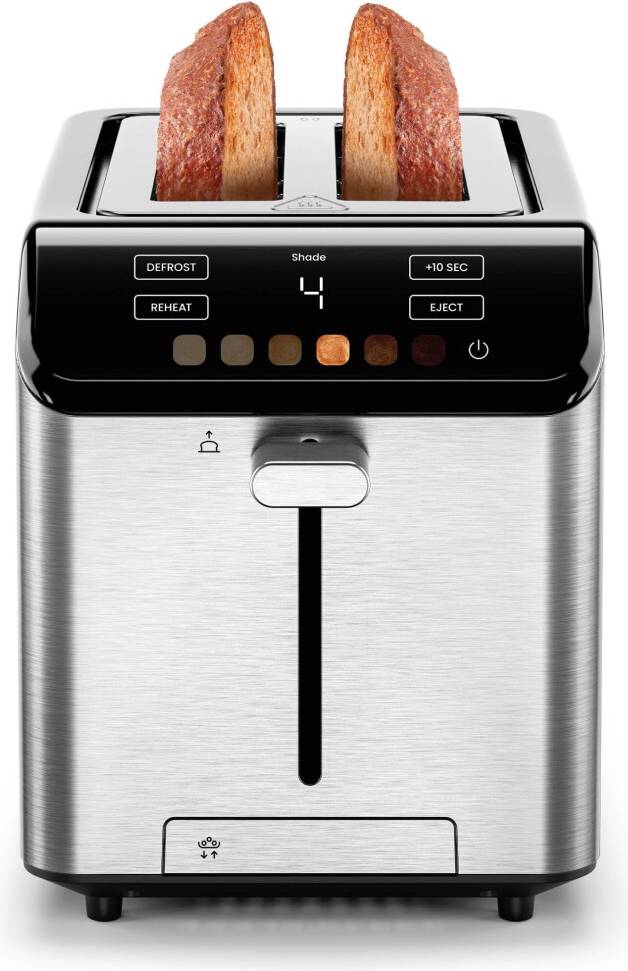 Chefman Smart Touch Digital 2 Slice Toaster