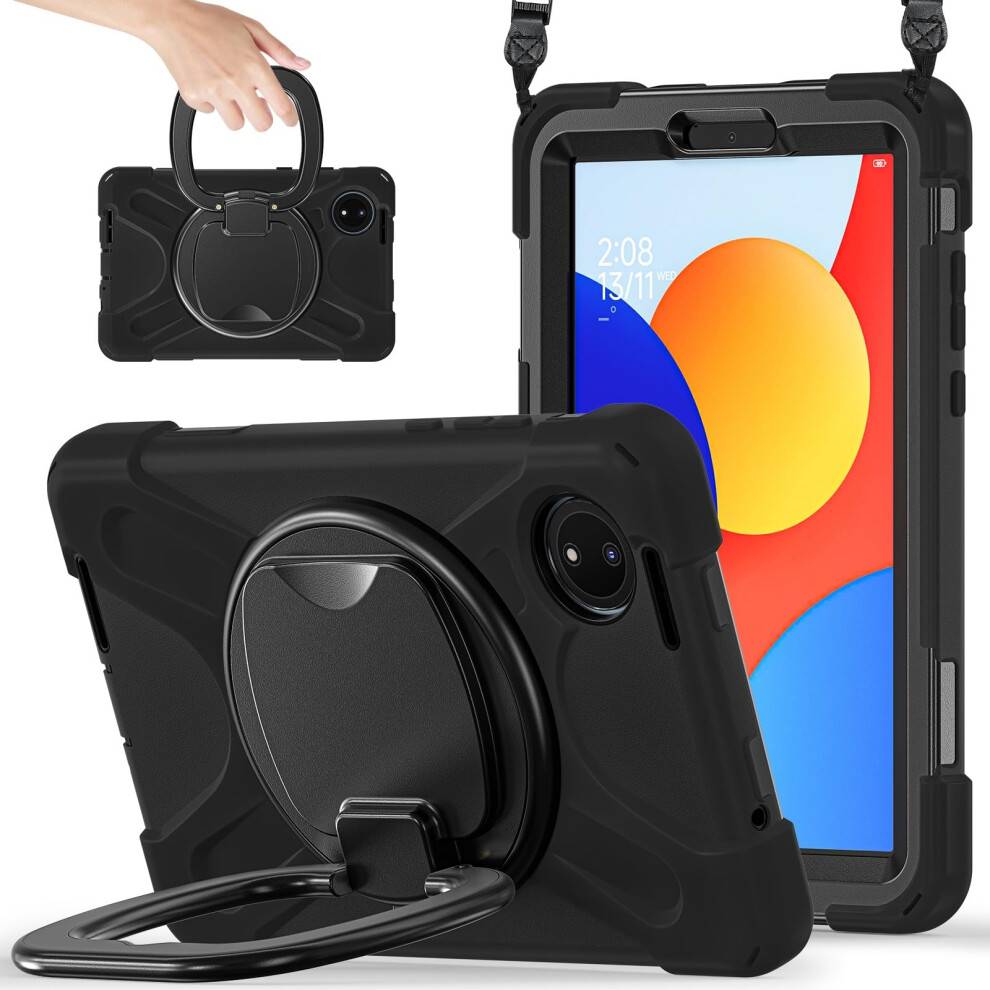 8.7 Inch Shockproof Tablet Case 360 Rotating Stand