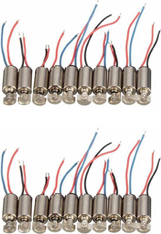 20Pcs Cell Phone Coreless Vibration Motor