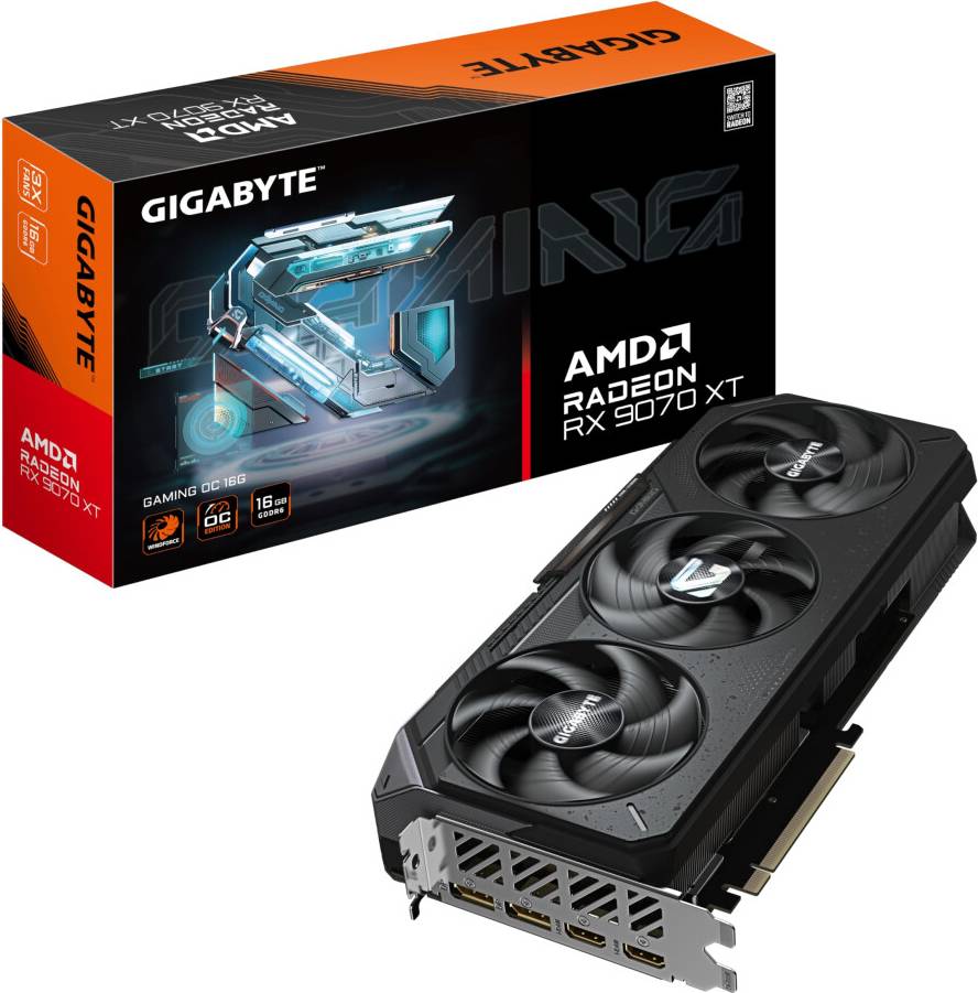 Radeon rx 9070 oc Gigabyte Radeon RX 9070 XT Gaming OC Graphics Card