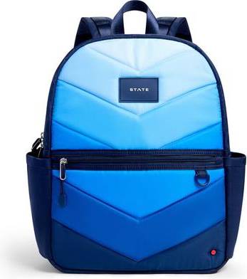 Kane Backpack - Blue Chevron