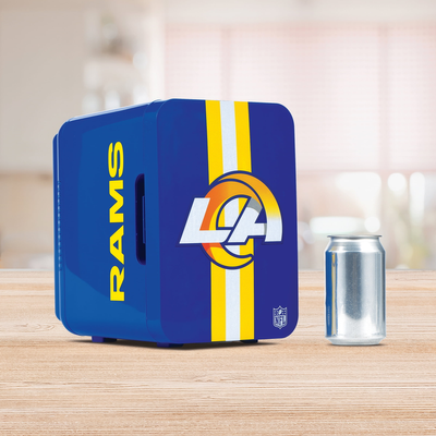 4l mini fridge NFL Los Angeles Rams Mini Fridge Rams Royal 4L 6 Cans