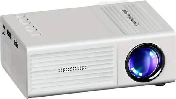 1080P HD Mini Projector with LED Display