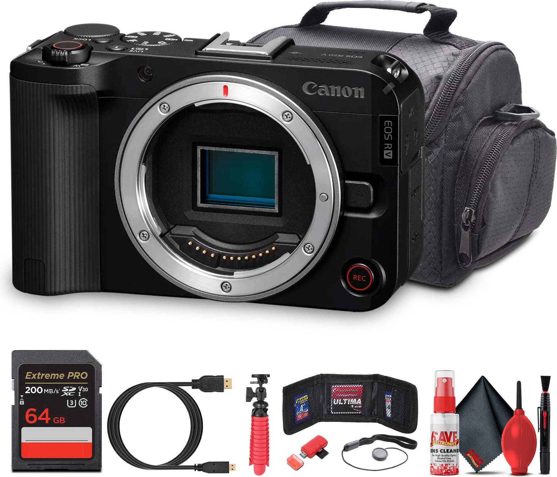 Canon eos r50 body Canon EOS R50 V Mirrorless Camera Body 24.2MP APS-C Sensor