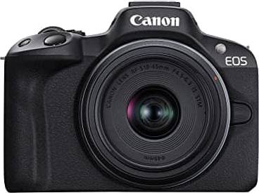Canon r50 Canon EOS R50 Mirrorless Vlogging Camera Black
