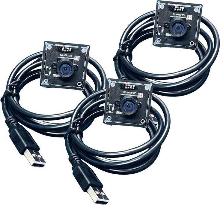3Pcs 1MP OV9732 720P Camera Module