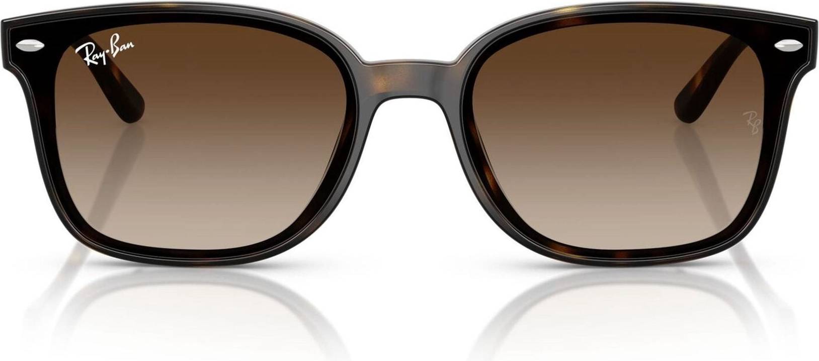 Ray-Ban Rectangle Sunglasses Rb4461d 710 13 Turtle Brown