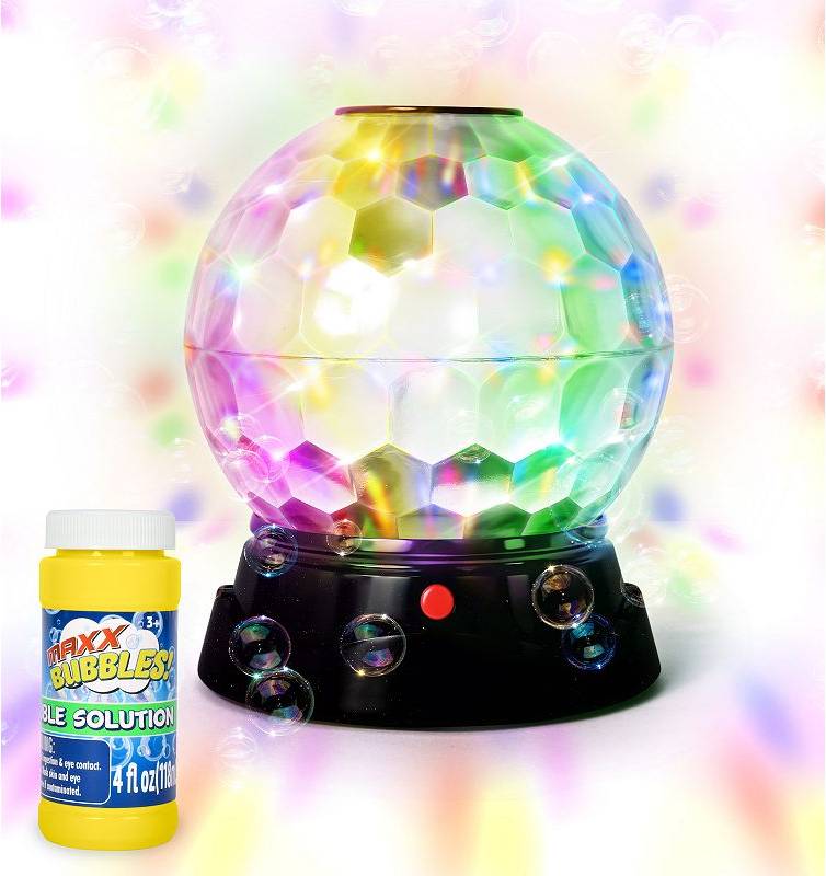 Party bubble machine Light-Up Bubble Machine with Bubble Solution