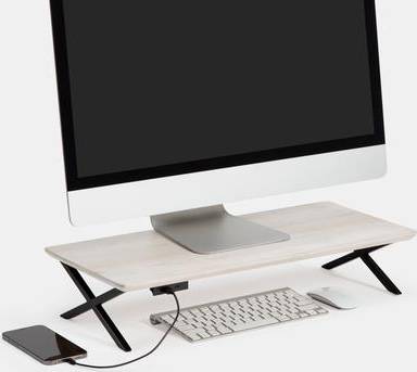Jani Wood Monitor Stand Riser Desk