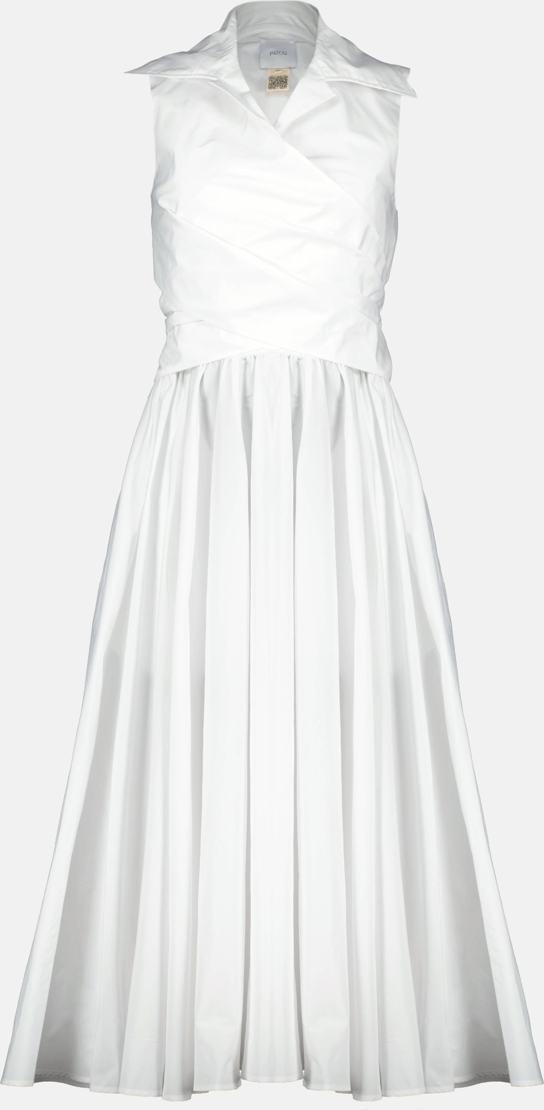 White Draped Dress Robe Drapée Blanche
