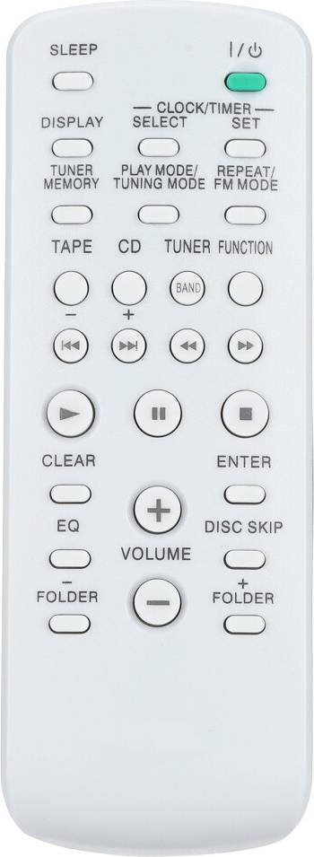Infrared Remote Control for Micro Hi-Fi