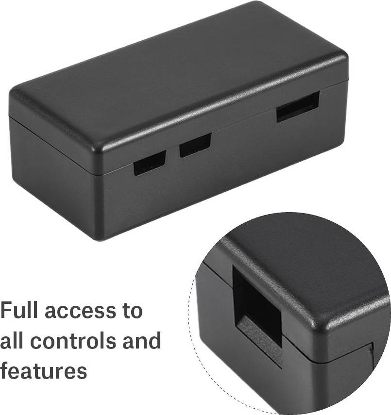Plastic Protective Case Shell Cover Enclosure Box Raspberry Pi Zero Black