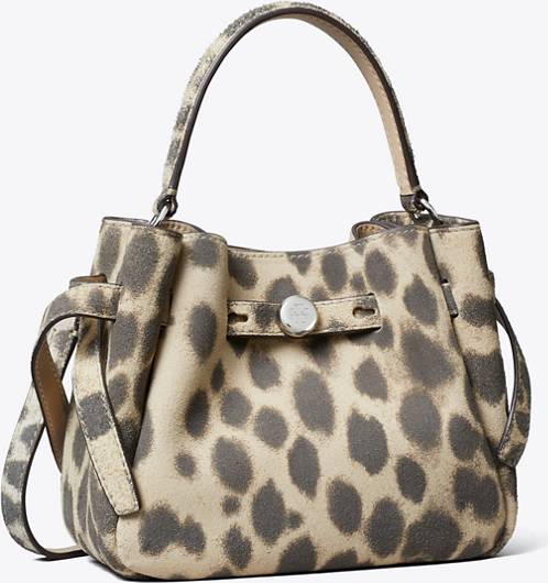 Tory Burch Mini Romy Suede Bucket Bag