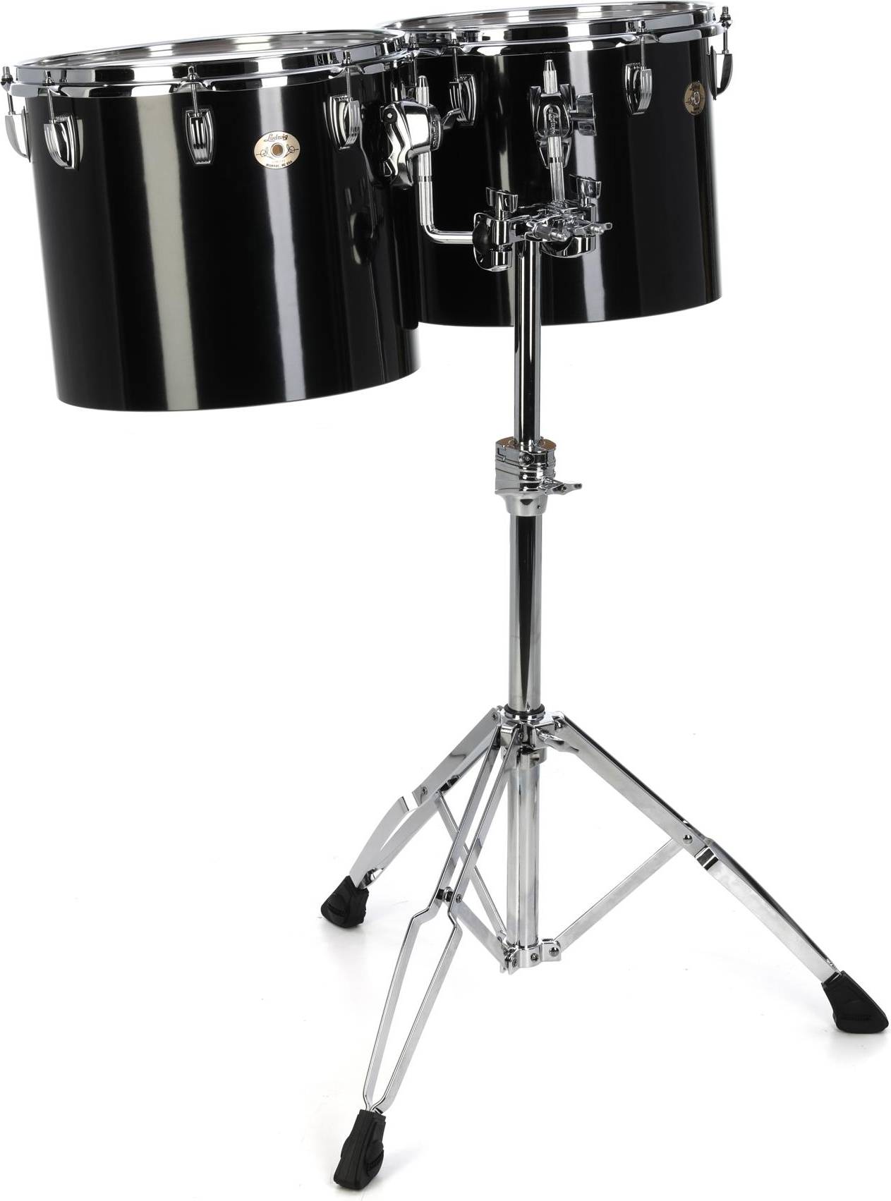 Ludwig Single-Headed Concert Tom Set 13 Inches 14 Inches